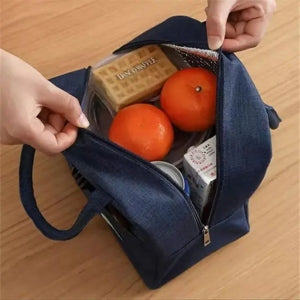 Bolsa Térmica Necessaire Portátil Lancheira Dobrável